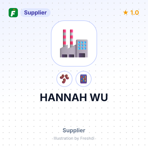 HANNAH WU – summary card, no photo uploaded yet