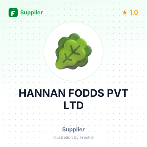 HANNAN FODDS PVT LTD – summary card, no photo uploaded yet