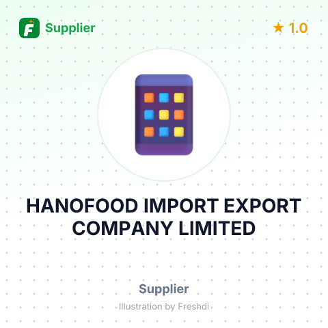 HANOFOOD IMPORT EXPORT COMPANY LIMITED – summary card, no photo uploaded yet