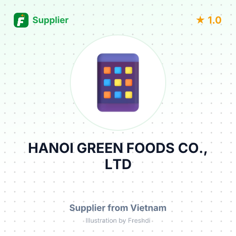 HANOI GREEN FOODS CO., LTD – summary card, no photo uploaded yet
