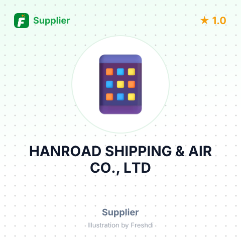 HANROAD SHIPPING & AIR CO., LTD – summary card, no photo uploaded yet