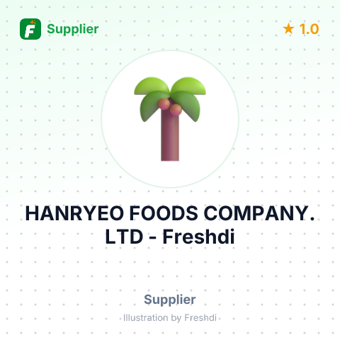 HANRYEO FOODS COMPANY. LTD – summary card, no photo uploaded yet