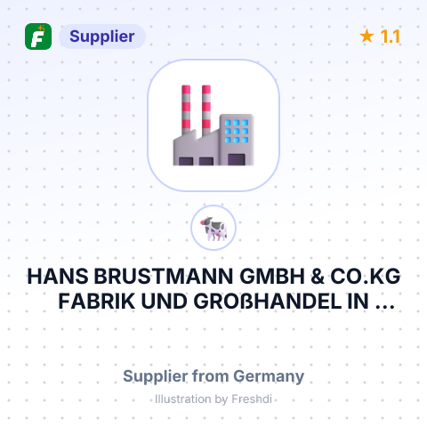 HANS BRUSTMANN GMBH & CO.KG FABRIK UND GROßHANDEL IN ZOOARTIKEL – summary card, no photo uploaded yet