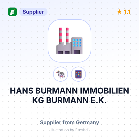 HANS BURMANN IMMOBILIEN KG BURMANN E.K. – summary card, no photo uploaded yet