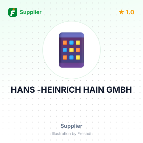 HANS -HEINRICH HAIN GMBH – summary card, no photo uploaded yet