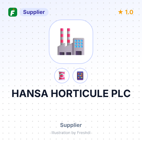 HANSA HORTICULE PLC – summary card, no photo uploaded yet