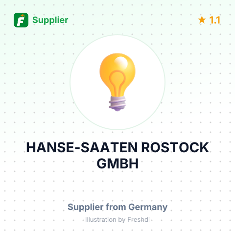 HANSE-SAATEN ROSTOCK GMBH – summary card, no photo uploaded yet