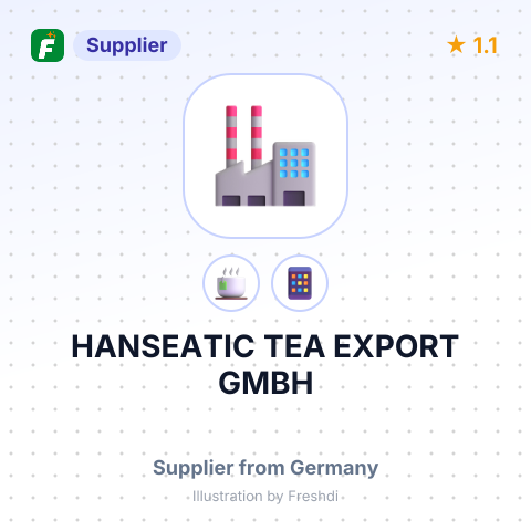 HANSEATIC TEA EXPORT GMBH – summary card, no photo uploaded yet