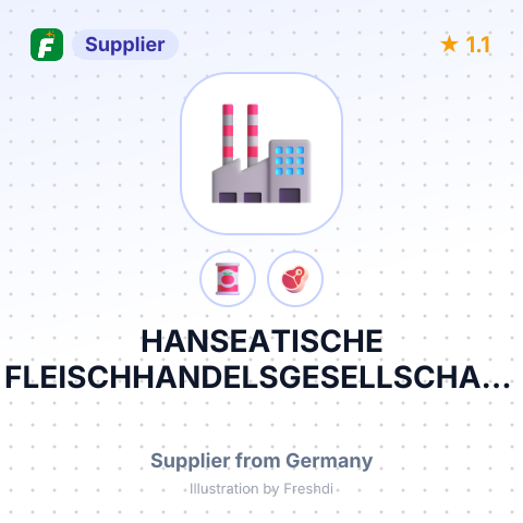 HANSEATISCHE FLEISCHHANDELSGESELLSCHAFT MBH – summary card, no photo uploaded yet