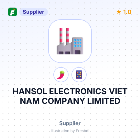 HANSOL ELECTRONICS VIET NAM COMPANY LIMITED – summary card, no photo uploaded yet