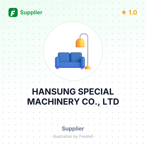 HANSUNG SPECIAL MACHINERY CO., LTD – summary card, no photo uploaded yet