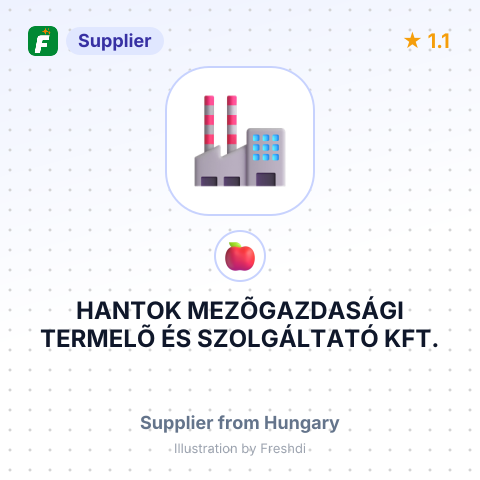 HANTOK MEZÕGAZDASÁGI TERMELÕ ÉS SZOLGÁLTATÓ KFT. – summary card, no photo uploaded yet