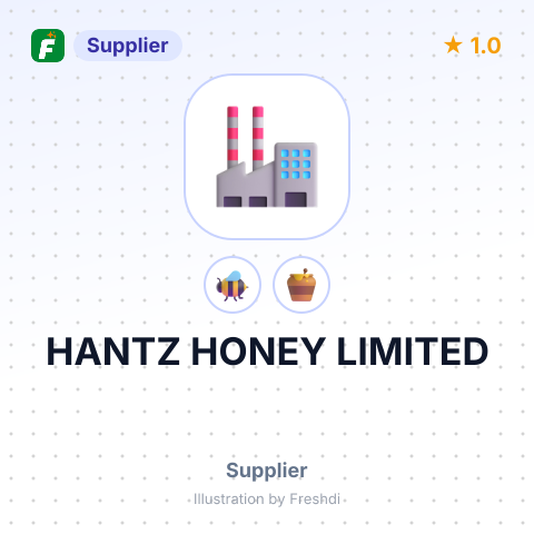 HANTZ HONEY LIMITED – summary card, no photo uploaded yet