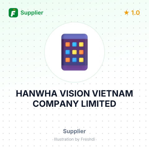 HANWHA VISION VIETNAM COMPANY LIMITED – summary card, no photo uploaded yet