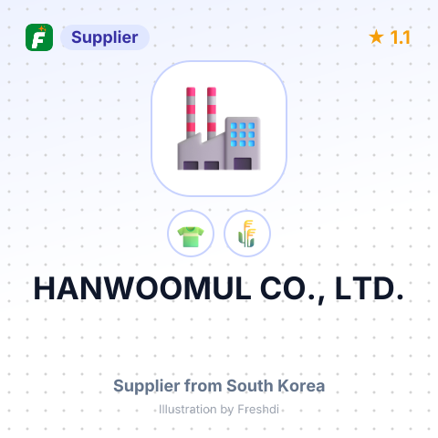 HANWOOMUL CO., LTD. – summary card, no photo uploaded yet