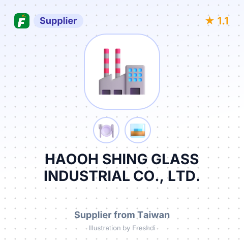 HAOOH SHING GLASS INDUSTRIAL CO., LTD. – summary card, no photo uploaded yet