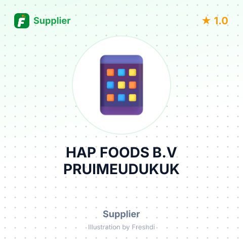 HAP FOODS B.V PRUIMEUDUKUK – summary card, no photo uploaded yet