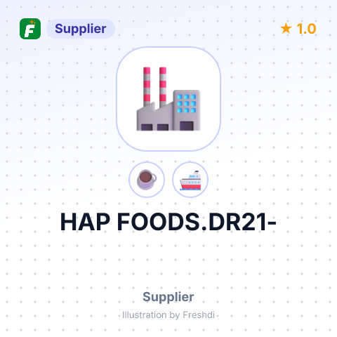 HAP FOODS.DR21- – summary card, no photo uploaded yet