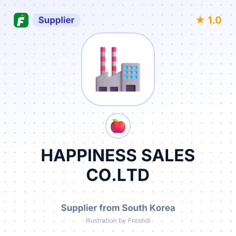 HAPPINESS SALES CO.LTD – summary card, no photo uploaded yet