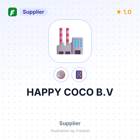HAPPY COCO B.V – summary card, no photo uploaded yet