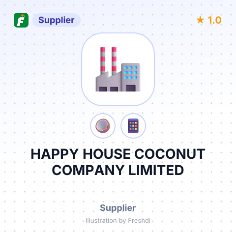 HAPPY HOUSE COCONUT COMPANY LIMITED – summary card, no photo uploaded yet
