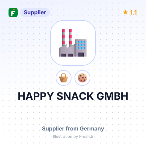 HAPPY SNACK GMBH – summary card, no photo uploaded yet