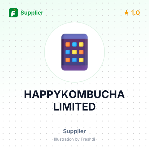 HAPPYKOMBUCHA LIMITED – summary card, no photo uploaded yet