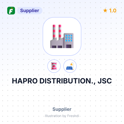 HAPRO DISTRIBUTION., JSC – summary card, no photo uploaded yet