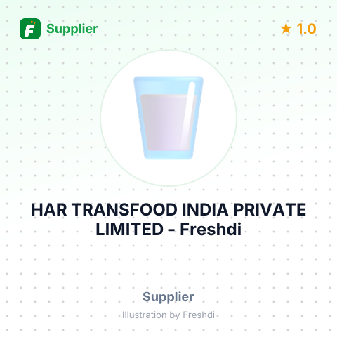 HAR TRANSFOOD INDIA PRIVATE LIMITED – summary card, no photo uploaded yet