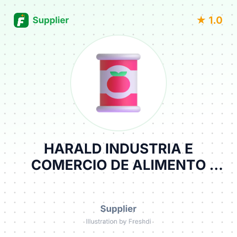 HARALD INDUSTRIA E COMERCIO DE ALIMENTO LTDA – summary card, no photo uploaded yet