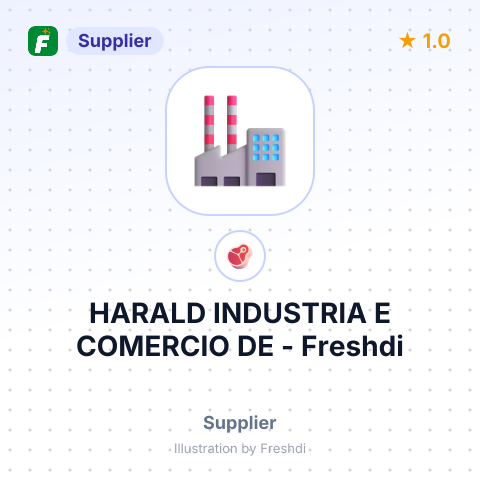 HARALD INDUSTRIA E COMERCIO DE – summary card, no photo uploaded yet