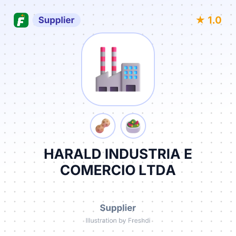 HARALD INDUSTRIA E COMERCIO LTDA – summary card, no photo uploaded yet