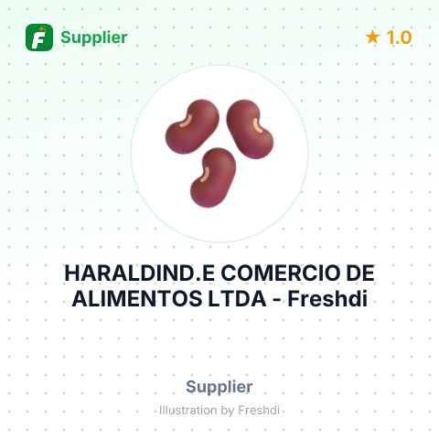 HARALDIND.E COMERCIO DE ALIMENTOS LTDA – summary card, no photo uploaded yet