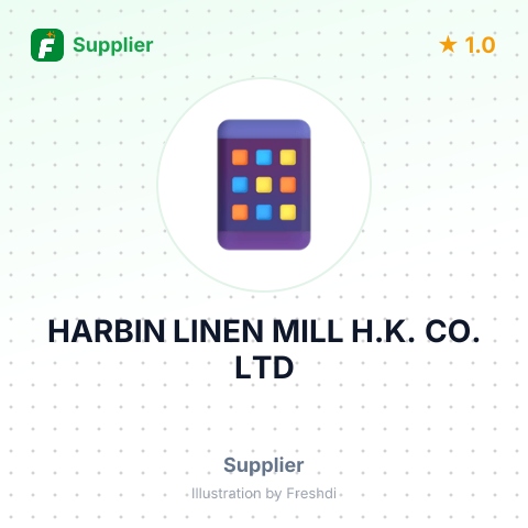 HARBIN LINEN MILL H.K. CO. LTD – summary card, no photo uploaded yet