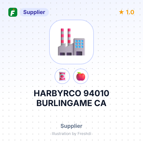 HARBYRCO 94010 BURLINGAME CA – summary card, no photo uploaded yet