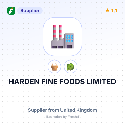 HARDEN FINE FOODS LIMITED – summary card, no photo uploaded yet