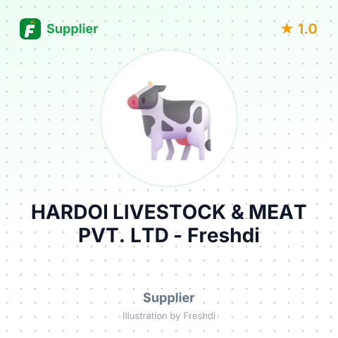 HARDOI LIVESTOCK & MEAT PVT. LTD – summary card, no photo uploaded yet