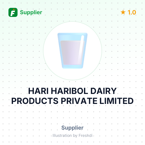 HARI HARIBOL DAIRY PRODUCTS PRIVATE LIMITED – summary card, no photo uploaded yet