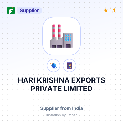 HARI KRISHNA EXPORTS PRIVATE LIMITED – summary card, no photo uploaded yet