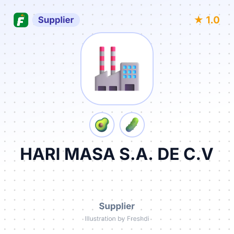HARI MASA S.A. DE C.V – summary card, no photo uploaded yet