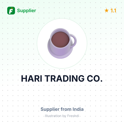 HARI TRADING CO. – summary card, no photo uploaded yet