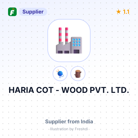 HARIA COT - WOOD PVT. LTD. – summary card, no photo uploaded yet