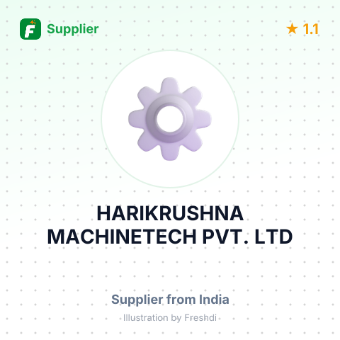 HARIKRUSHNA MACHINETECH PVT. LTD – summary card, no photo uploaded yet