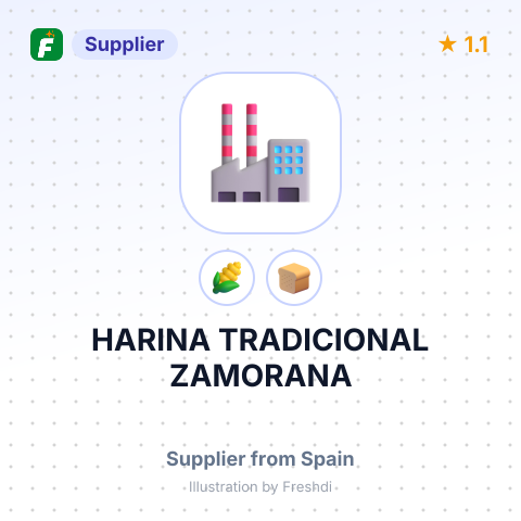 HARINA TRADICIONAL ZAMORANA – summary card, no photo uploaded yet