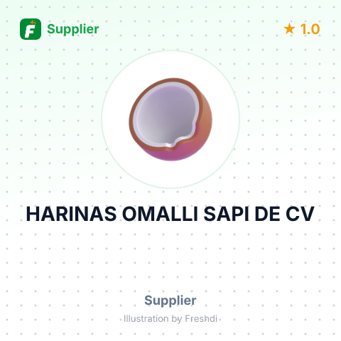 HARINAS OMALLI SAPI DE CV – summary card, no photo uploaded yet