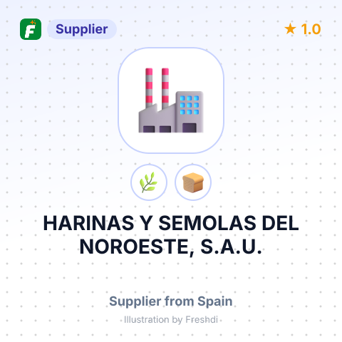 HARINAS Y SEMOLAS DEL NOROESTE, S.A.U. – summary card, no photo uploaded yet
