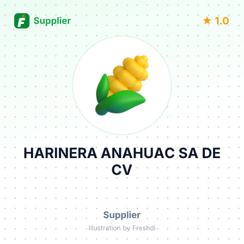 HARINERA ANAHUAC SA DE CV – summary card, no photo uploaded yet