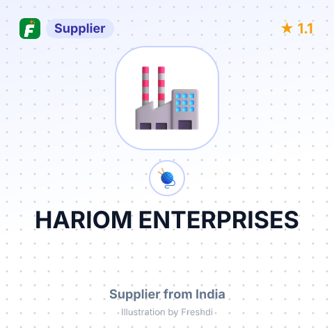 HARIOM ENTERPRISES – summary card, no photo uploaded yet