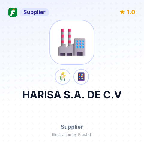HARISA S.A. DE C.V – summary card, no photo uploaded yet
