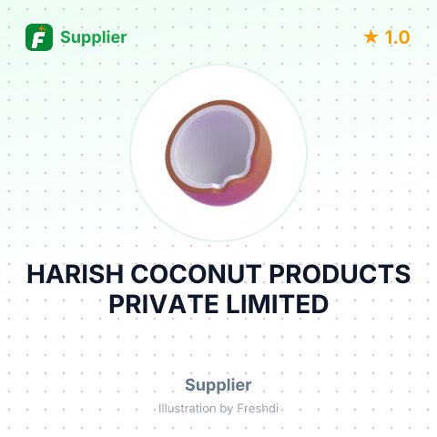 HARISH COCONUT PRODUCTS PRIVATE LIMITED – summary card, no photo uploaded yet
